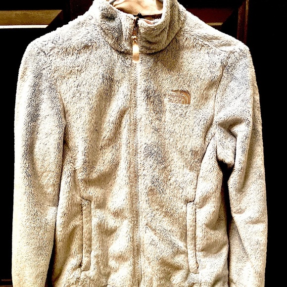 The North Face Fuzzy Fleece Light Blue Jacket women’s Small. - Picture 4 of 9